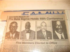 RON CARTER LA SENTINEL - PHI BETA 49TH CONFERENCE