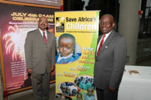 SAVE AFRICA'S CHILDREN PAUL TURNER & BOARD MEMBER RON CARTER