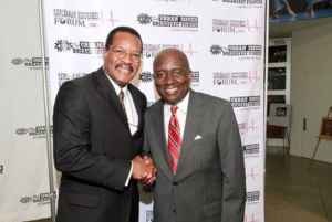 WEST ANGELUS CHURCH OF GOD IN CHRIST BISHOP CHARLES E. BLAKE & RON CARTER @ URBAN ISSUES FORUM INC.