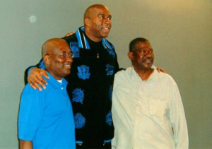 MAGIC JOHNSON tECUMSEA SHAKELFORD R